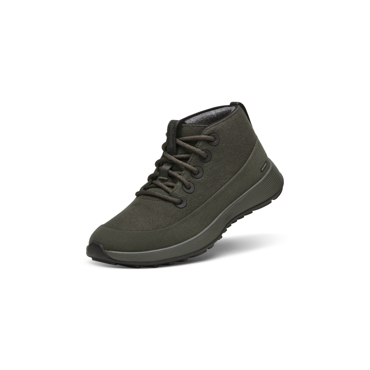 Allbirds M Wool Runner NZ Mid Waterproof Freizeitschuhe in GRÜN