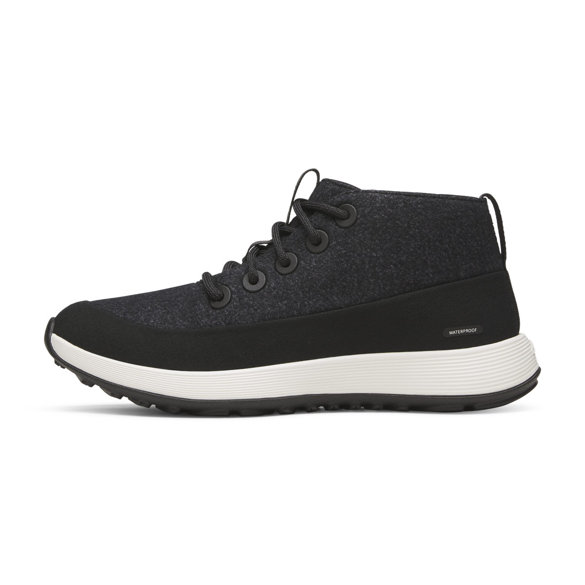 Allbirds M Wool Runner NZ Mid Waterproof Freizeitschuhe in SCHWARZ