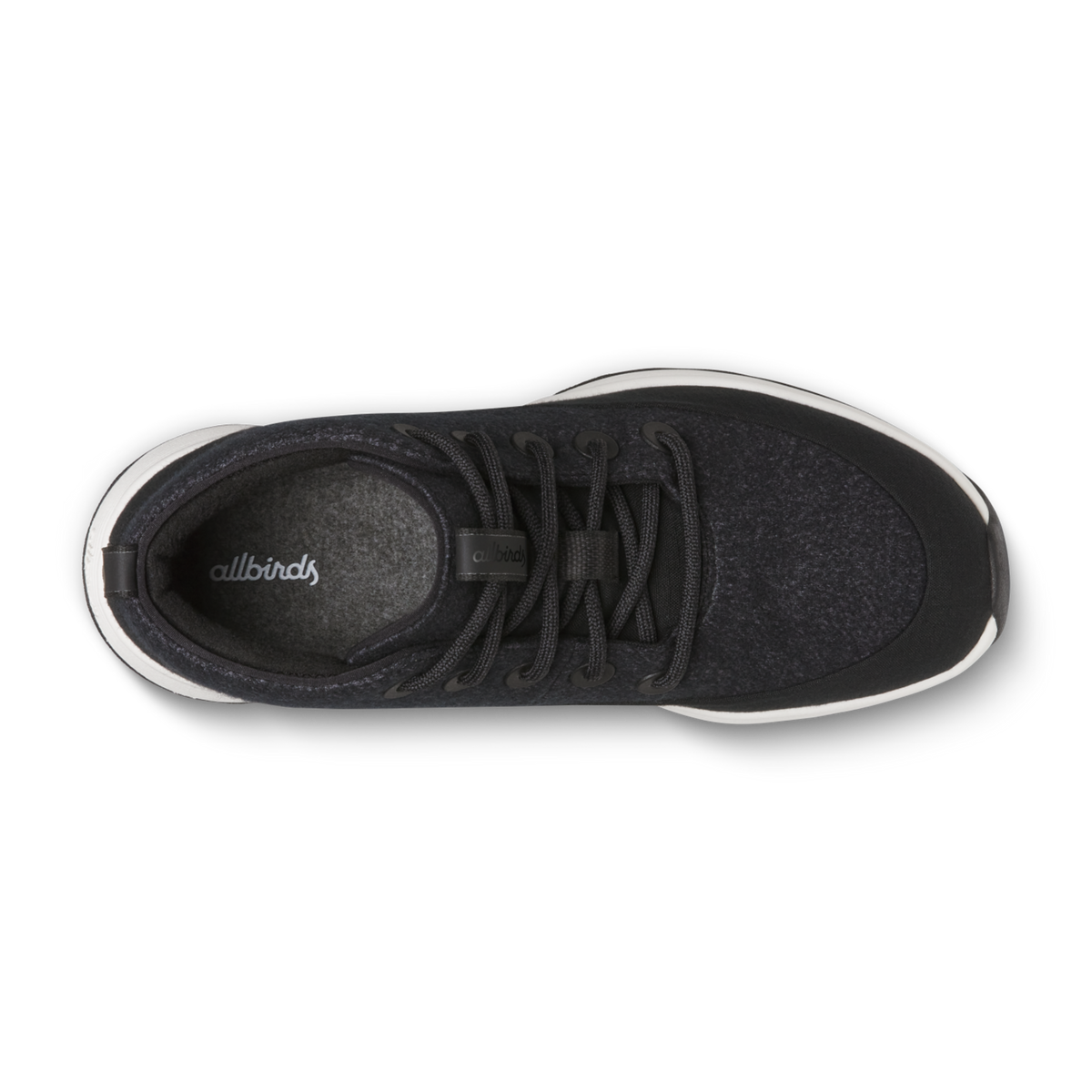 Allbirds M Wool Runner NZ Mid Waterproof Freizeitschuhe in SCHWARZ