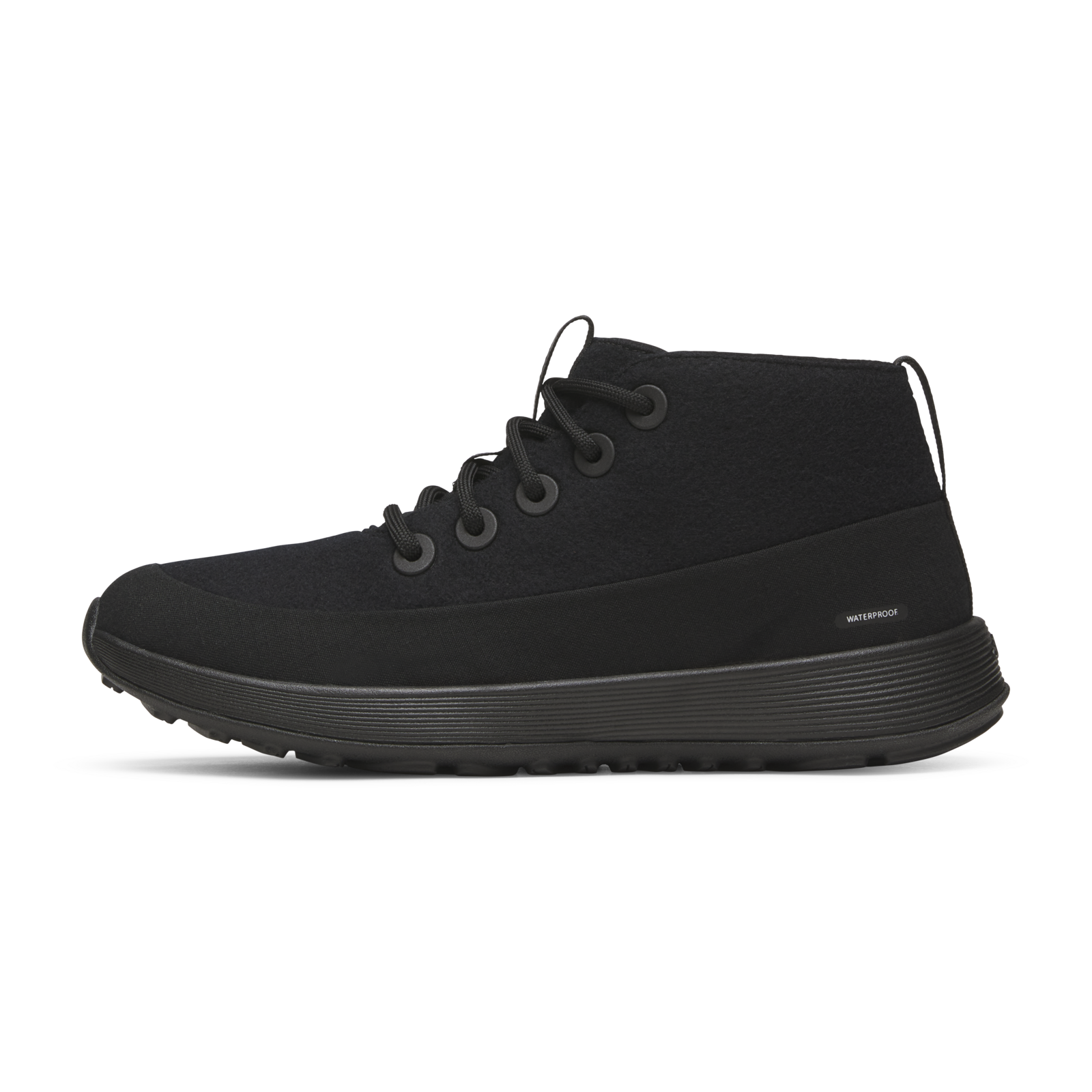 Allbirds W Wool Runner NZ Mid Waterproof Freizeitschuhe in SCHWARZ