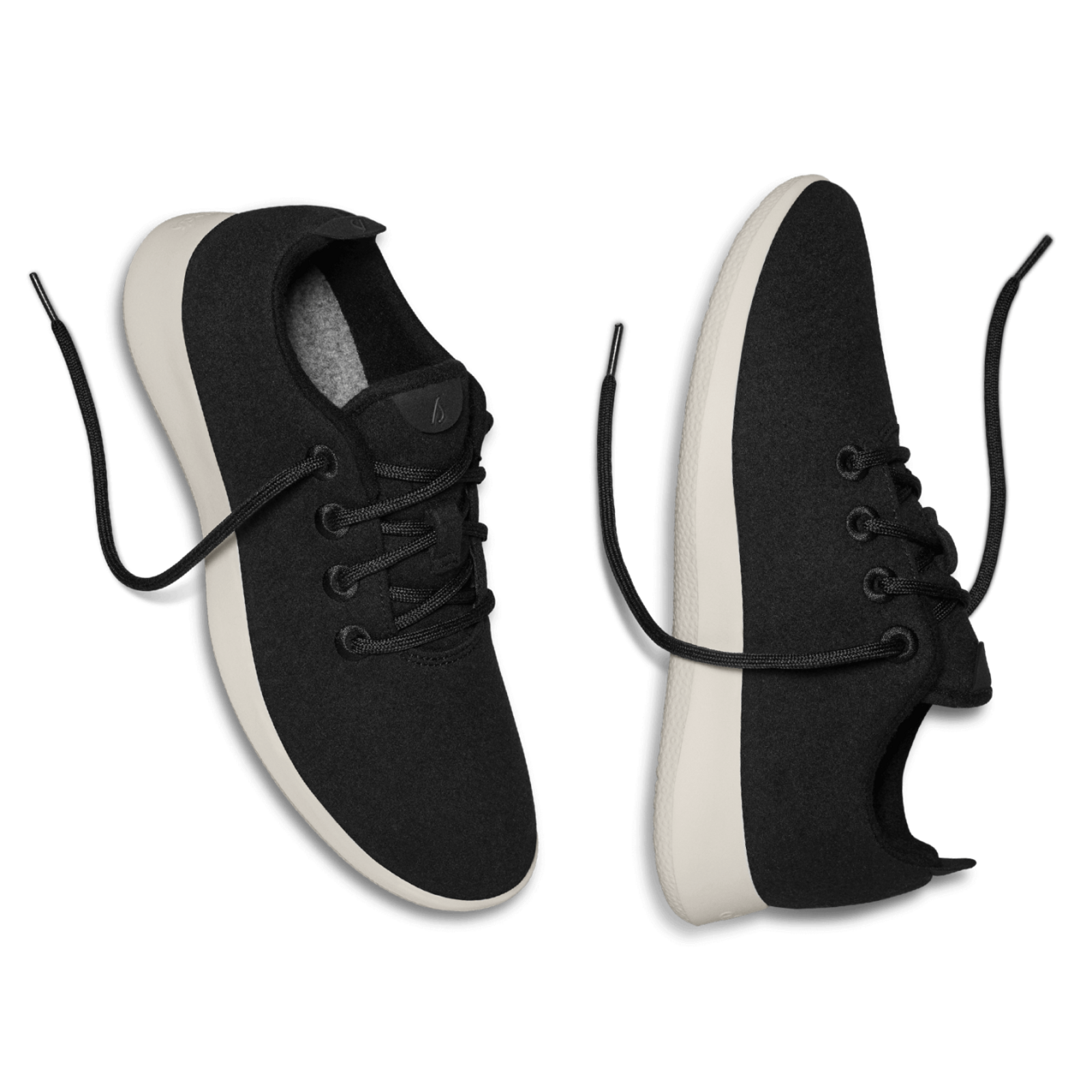 Allbirds W Wool Runner Freizeitschuhe in SCHWARZ